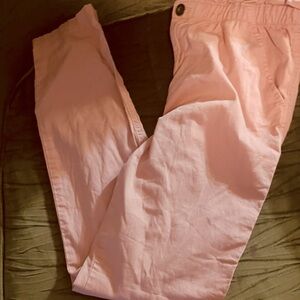 Light blush pink pants size 14 kids